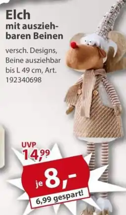 Sonderpreis Baumarkt Elch mit ausziehbaren Beinen Angebot