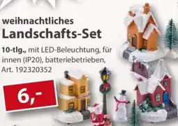 Sonderpreis Baumarkt weihnachtliches Landschafts-Set Angebot