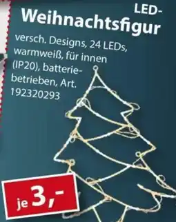 Sonderpreis Baumarkt LED-Weihnachtsfigur Angebot