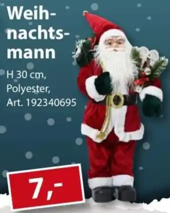 Sonderpreis Baumarkt Weihnachtsmann Angebot