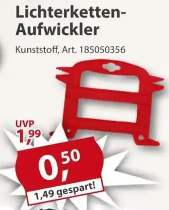 Sonderpreis Baumarkt Lichterketten-Aufwickler Angebot