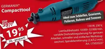 Sonderpreis Baumarkt GERMANIA Compacttool Angebot