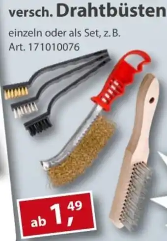 Sonderpreis Baumarkt versch. Drahtbüsten Angebot