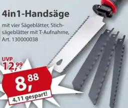 Sonderpreis Baumarkt 4in1-Handsäge Angebot