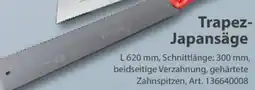 Sonderpreis Baumarkt Trapez-Japansäge Angebot