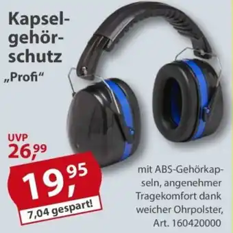 Sonderpreis Baumarkt Kapselgehörschutz „Profi" Angebot