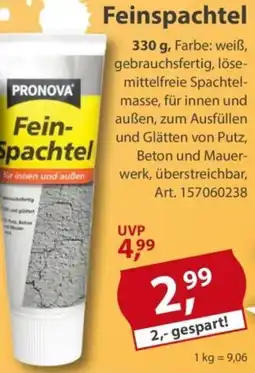 Sonderpreis Baumarkt Feinspachtel Angebot