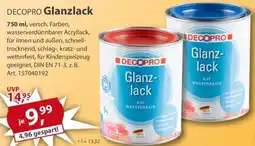 Sonderpreis Baumarkt DECOPRO Glanzlack Angebot