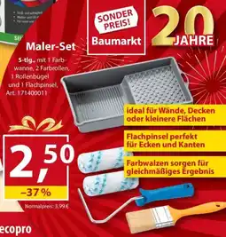Sonderpreis Baumarkt Maler-Set Angebot
