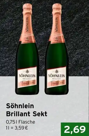 CAP Markt Söhnlein Brillant Sekt Angebot