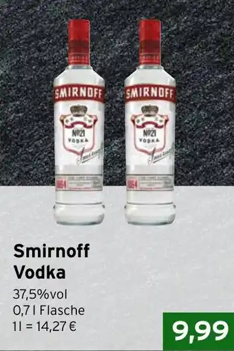 CAP Markt Smirnoff Vodka N21 Angebot