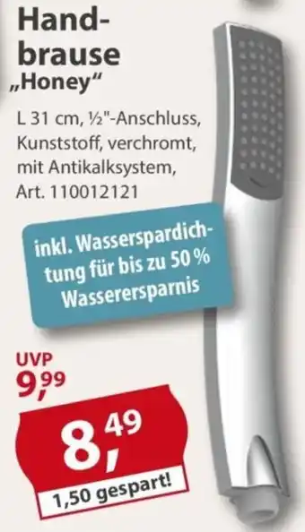 Sonderpreis Baumarkt Handbrause ,,Honey" Angebot