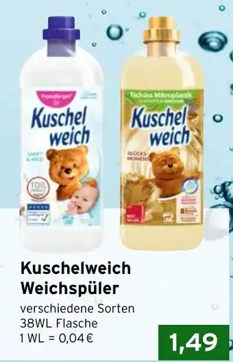 CAP Markt Kuschelweich Weichspüler Angebot
