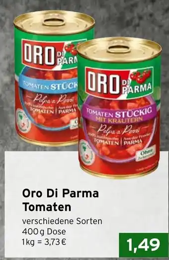 CAP Markt Oro Di Parma Tomaten Angebot