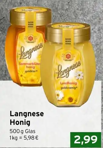 CAP Markt Langnese Honig Angebot