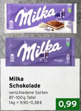CAP Markt Milka Schokolade Angebot
