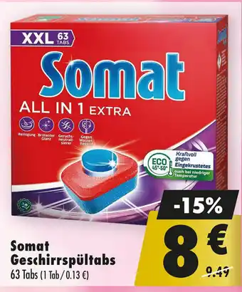 Mäc Geiz Somat Geschirrspültabs Angebot