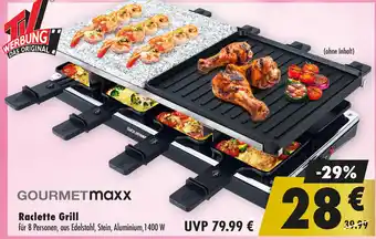 Mäc Geiz GOURMETmaxx Raclette Grill Angebot
