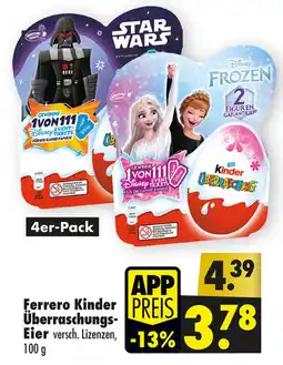 Mäc Geiz Ferrero Kinder Überraschungs- Eier Angebot