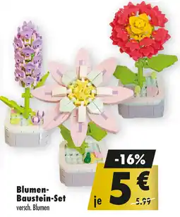 Mäc Geiz Blumen- Baustein-Set Angebot