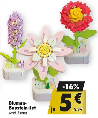 Mäc Geiz Blumen- Baustein-Set Angebot