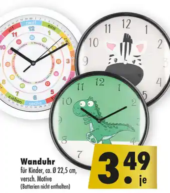 Mäc Geiz Wanduhr Angebot