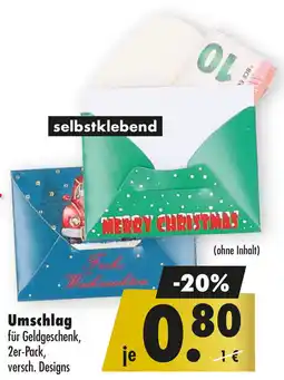 Mäc Geiz Umschlag Angebot