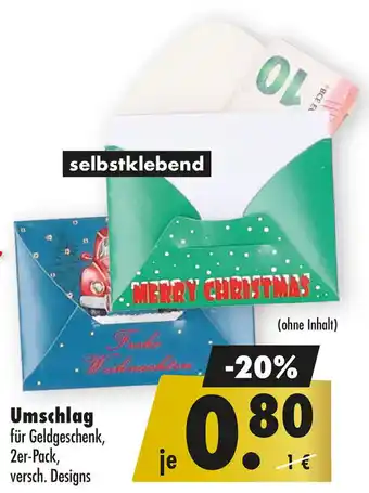 Mäc Geiz Umschlag Angebot
