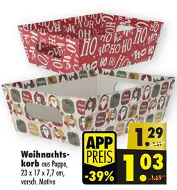 Mäc Geiz Weihnachtskorb Angebot