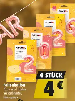 Mäc Geiz novo. Folienballon Angebot