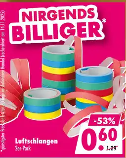 Mäc Geiz Luftschlangen 2er-Pack Angebot