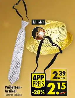 Mäc Geiz Pailetten- Artikel Angebot