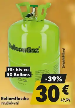 Mäc Geiz Heliumflasche mit Abfüllventil Angebot