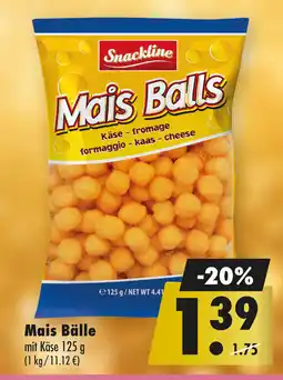Mäc Geiz Snackline Mais Balls Angebot