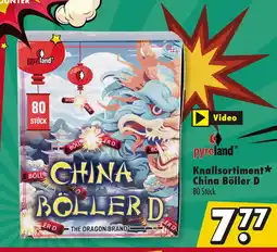 Mäc Geiz pyroland Knallsortiment* China Böller D 80 Stück Angebot