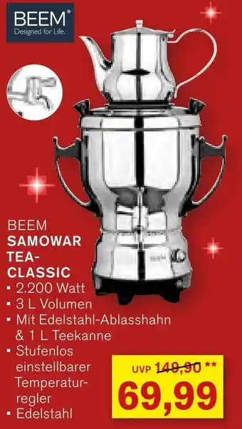 KODi BEEM SAMOWAR TEA- CLASSIC Angebot