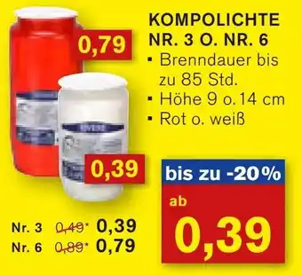 KODi KOMPOLICHTE #3 o. #6 Angebot