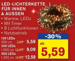 KODi LED-LICHTERKETTE FÜR INNEN & AUSSEN Angebot