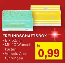 KODi FREUNDSCHAFTSBOX 8 x 5,5 cm Angebot