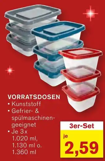 KODi VORRATSDOSEN Angebot