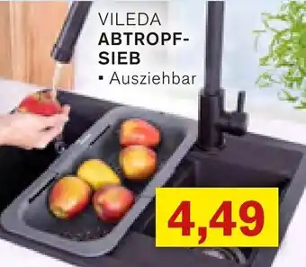 KODi VILEDA ABTROPF- SIEB Angebot