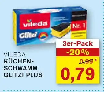 KODi VILEDA KÜCHEN- SCHWAMM GLITZI PLUS Angebot