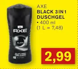 KODi AXE BLACK 3IN1 DUSCHGEL Angebot