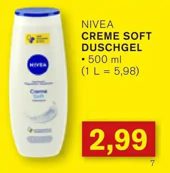 KODi NIVEA CREME SOFT DUSCHGEL Angebot