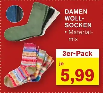 KODi DAMEN WOLLSOCKEN Angebot