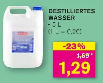 KODi DESTILLIERTES WASSER Angebot