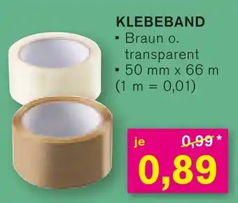 KODi KLEBEBAND Angebot