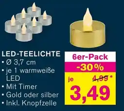 KODi LED-TEELICHTE Angebot