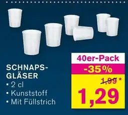 KODi SCHNAPSGLÄSER Angebot