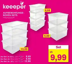 KODi keeeper AUFBEWAHRUNGS- BOXEN-SETS Angebot